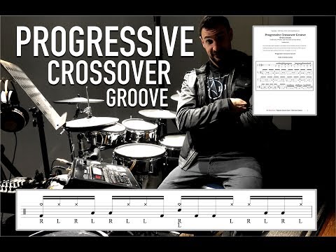 Progressive Crossover Groove  - Advanced Drum Lesson by Nick Bukey
