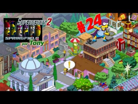 Los Simpson Springfield, Superhéroes 2 "Cap. 24 - Las misiones de Chica hierro" por Tony