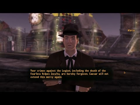 Siding with Caesar after confessing every crime (Good karma Legion ending)