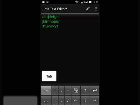 Tab keyboard