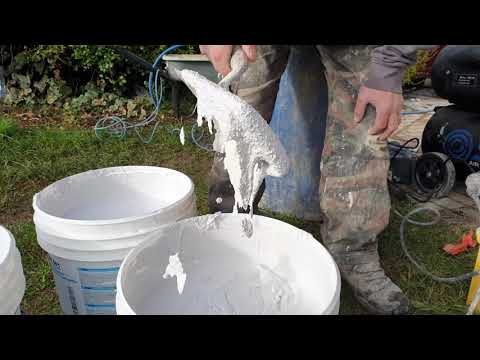 The Optimum consistency for spraying topcoat with the Bennu X15 Carbon Sprayer