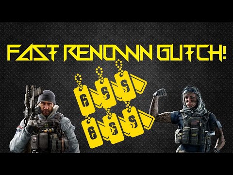 Rainbow six siege NEW INFINITE RENOWN GLITCH WORKING AFTER WHITE NOISE (still works)