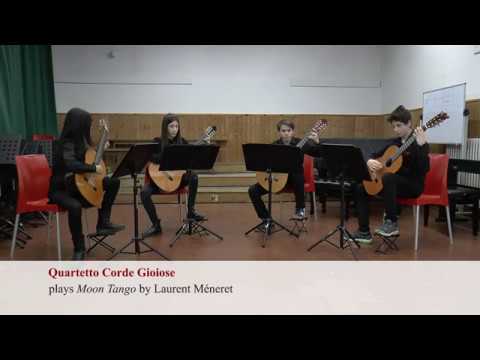 Laurent Méneret - Moon Tango played by Quartetto Corde Gioiose