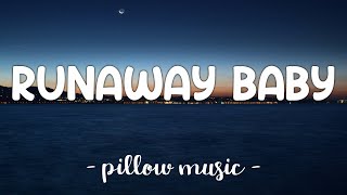 Runaway Baby - Bruno Mars (Lyrics) 🎵