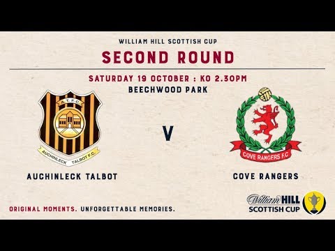 Auchinleck Talbot 1-0 Cove Rangers | William Hill Scottish Cup 2019-20 – Second Round