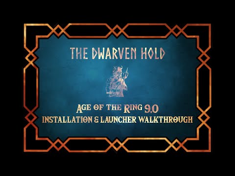 Age of the Ring 9.0 Installation & Launcher Walkthrough | BFME