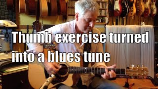 Michael Fix: Thumb Thing (acoustic guitar blues, with walking bass)