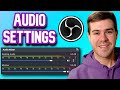 BEST OBS STUDIO AUDIO SETTINGS FOR BEGINNERS 2026