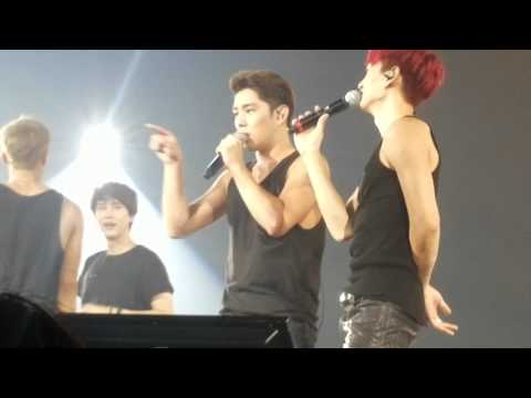 130803 SS5Bkk - Henry said 'Eunhyuk Ting-Tong'