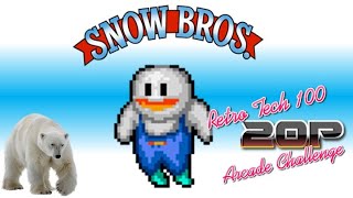 Snow Bros.  | Retro Tech 100 20p Challenge