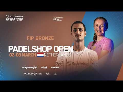 FIP BRONZE PADEL SHOP OPEN - Round of 32- Court 3