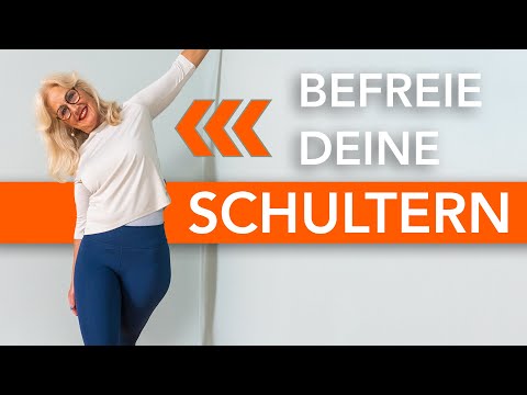 Teste diese Übungen bei einem Schulter-Arm-Syndrom (Wand-Trick)