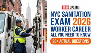 NYC Sanitation Exam 2026: Department of Sanitation Worker Career Prep Guide