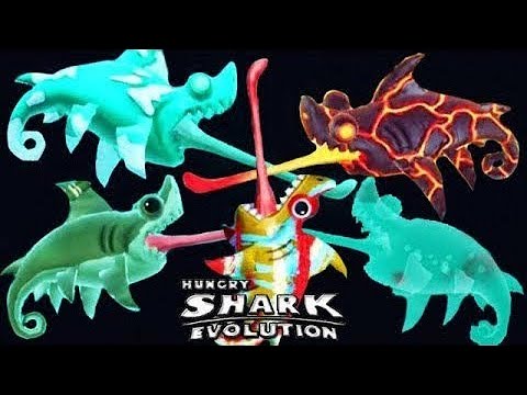 NEW GIANT MONSTER SHARKELEON TRAILER AND GAMEPLAY - Hungry Shark Evolution