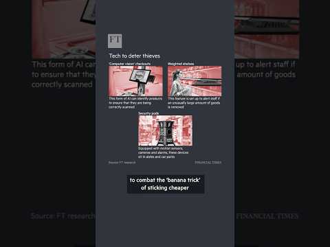 The high-tech fight against shoplifters | FT #shorts