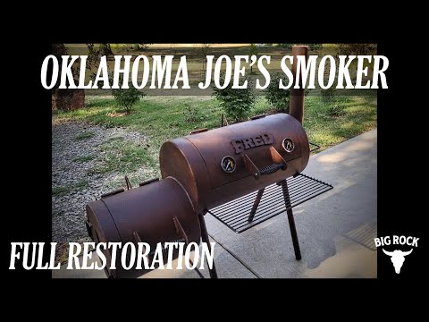 So restaurieren Sie einen alten Offset-Smoker | Schweißen, Bauen und Patinieren eines Grillmonste...