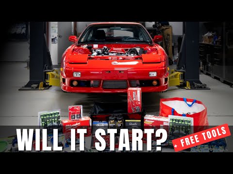 Tools Stolen. Trailer Broken Into. SR20 240SX First Start!