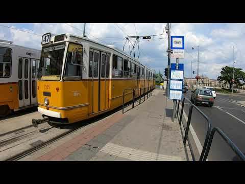 2020. 08. 15. Közlekedési vegyes (dél-budai buszvonalak, 47-es villamos, H5-ös hév, 134-es busz)