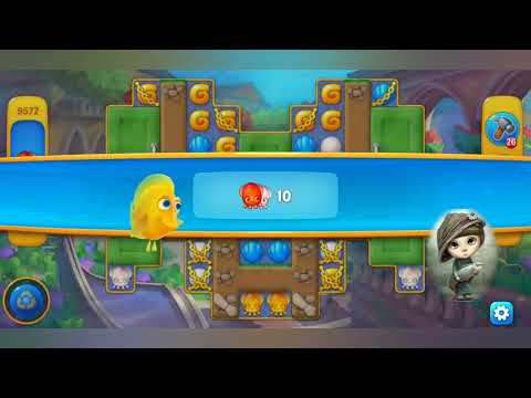 Fishdom 2022, no Boosters, 9572  level  -  прохождение без бустеров,  9572  уровень.