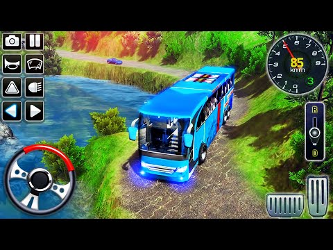 Mountain Offroad Bus Simulator Drive 3D - Uphill Ultimate Transport Duty - Android GamePlay