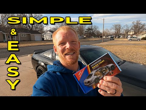 HOW TO Install DOOR PROJECTOR COURTESY LIGHTS!