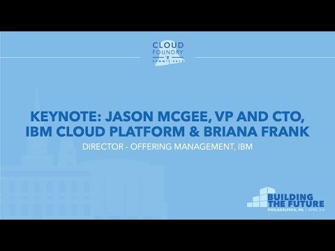 Keynote: Coding Against Disaster - Jason Mcgee & Briana Frank, IBM