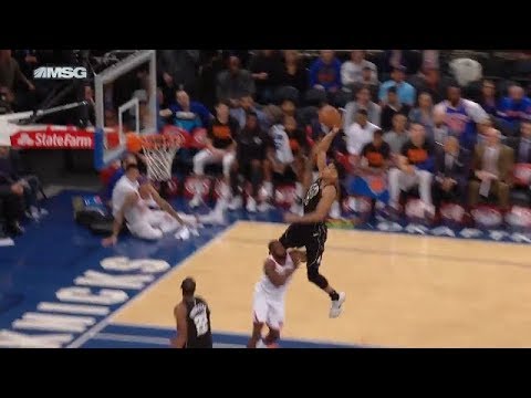 Giannis Antetokounmpo flies over Tim Hardaway Jr. for an insane Alley-oop dunk | Bucks vs Knicks