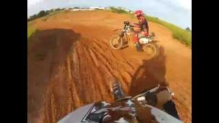 preview picture of video 'Motocross Amador em Auriflama, SP - Carlos Vs Cipó'