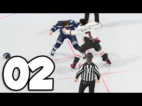 NHL 21 Be A Pro Career - Part 2 - MY FIRST FIGHT!