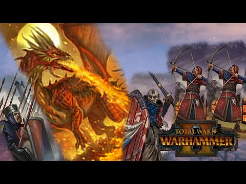 Why Dragons STRUGGLE - High Elves vs Bretonnia // Total War: WARHAMMER II Multiplayer Battle