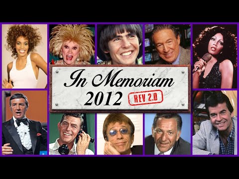 In Memoriam 2012:  Famous Faces We Lost in 2012