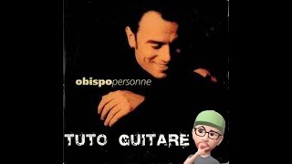 Pascal OBISPO - Personne (Tuto Guitare)