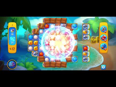 Fishdom Gameplay Hard Level 7 to 8 - Swift Escapade