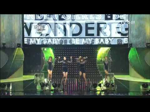 111201【MBN 綜合編成頻道開台聯合祝賀秀】Wonder Girls - Be My Baby