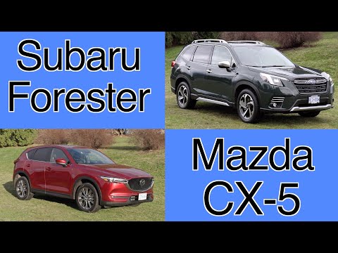 Subaru Forester VS Mazda CX-5 comparison