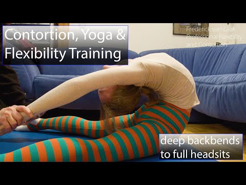 Contortion Training by Flexyart 240:   extrem Backbends (1) Also for Yoga, Poledance, Ballet, Dance