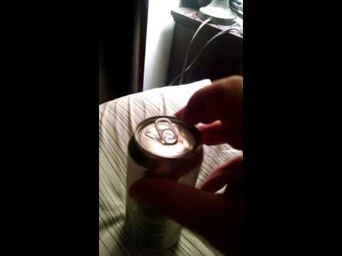 1st YouTube video about how to open a soda can quietly