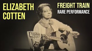 Elizabeth Cotten - Freight Train (Rare Live Performance)