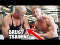 BRUST TRAINING mit 18 JÄHRIGEM