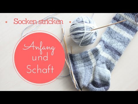 Knitting socks 1 | Beginning and leg | Knitting for beginners