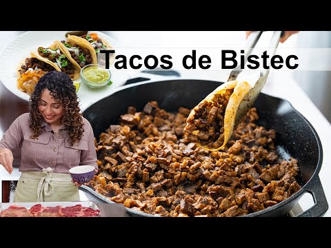 Taqueria-Style Tacos de Bistec: Homemade Mexican Steak Tacos