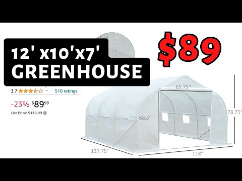 Deal alert. Supper cheap hoop tunnel greenhouse SALE. extend your growing season.