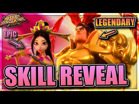 Lu Bu and Diaochan SKILLS REVEALED [Official ROK Skill Release]