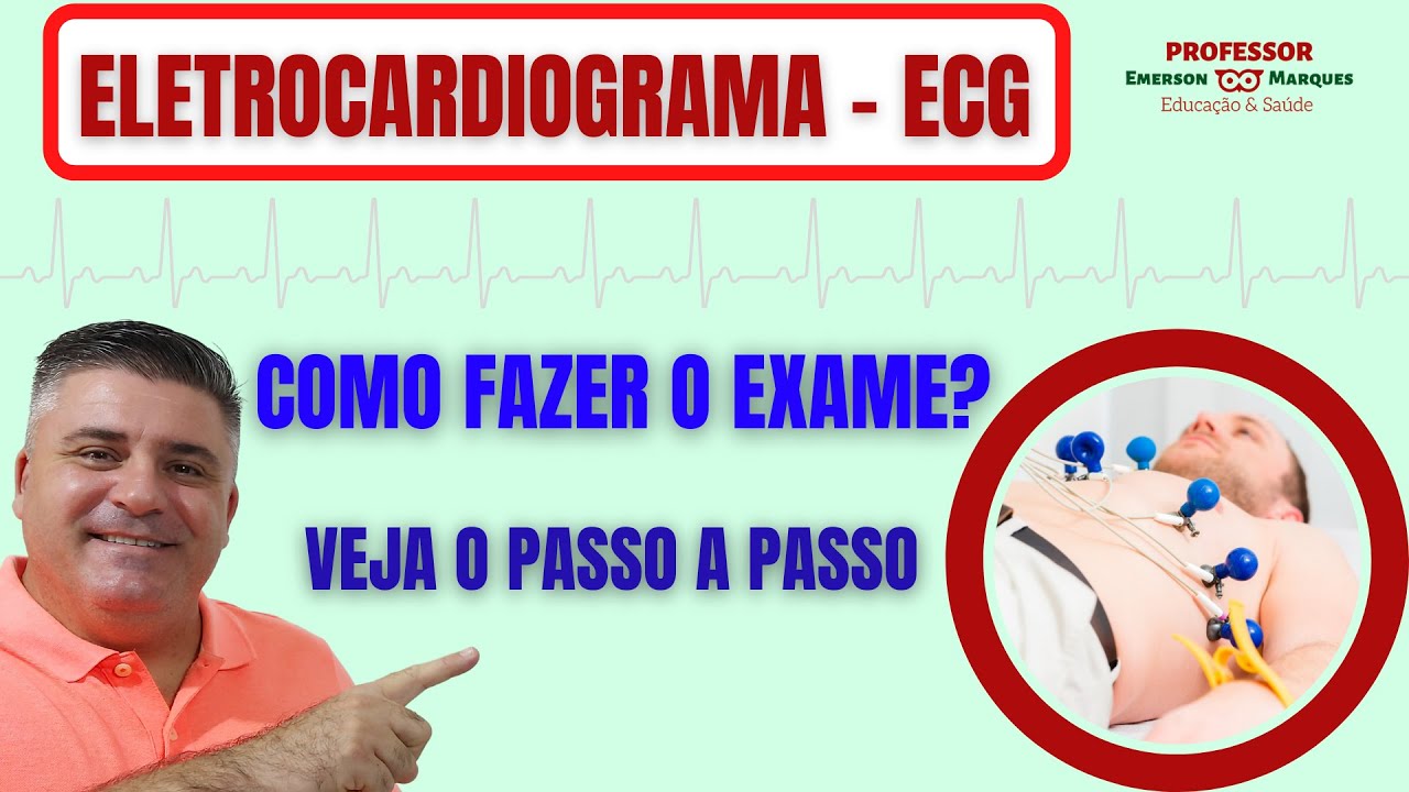 Como fazer o exame de ECG