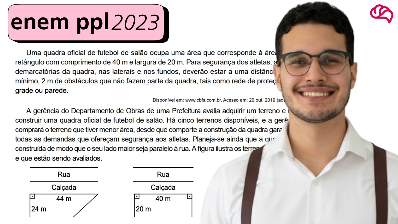 Resolução em Vídeo — Questão 158 ENEM 2023 PPL