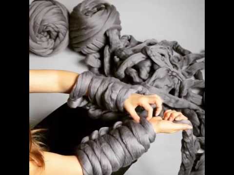 Anna Mo Knitting with Arms - Example