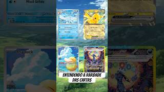 Hoje é dia de entender a raridade das cartas Pokémon TCG! #pokemontcg #tcg #pokemon