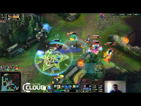 Scarra (& Yoona Cat) - Fizz vs Ahri (Bury them) - Mid - Master