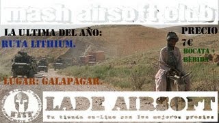 preview picture of video 'Ruta Lithium- MASH airsoft Galapagar'