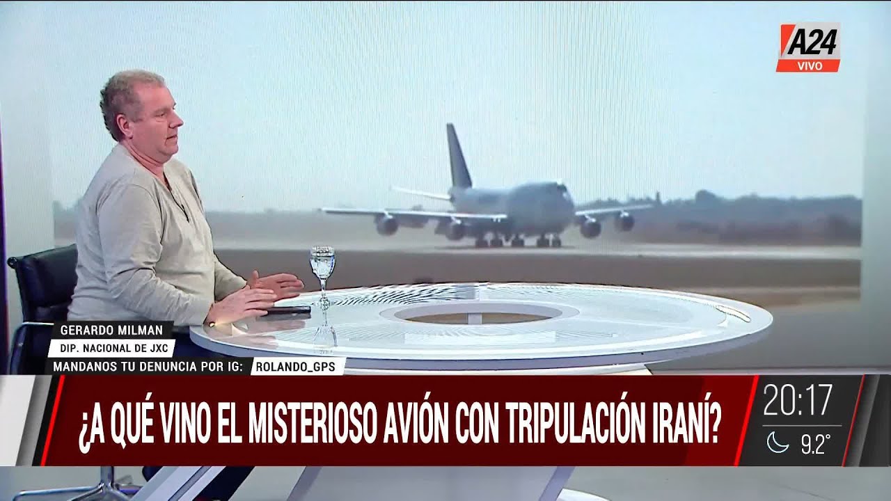 ¿Qué hay detrás de el avión venezolano con tripulación iraní? I A24